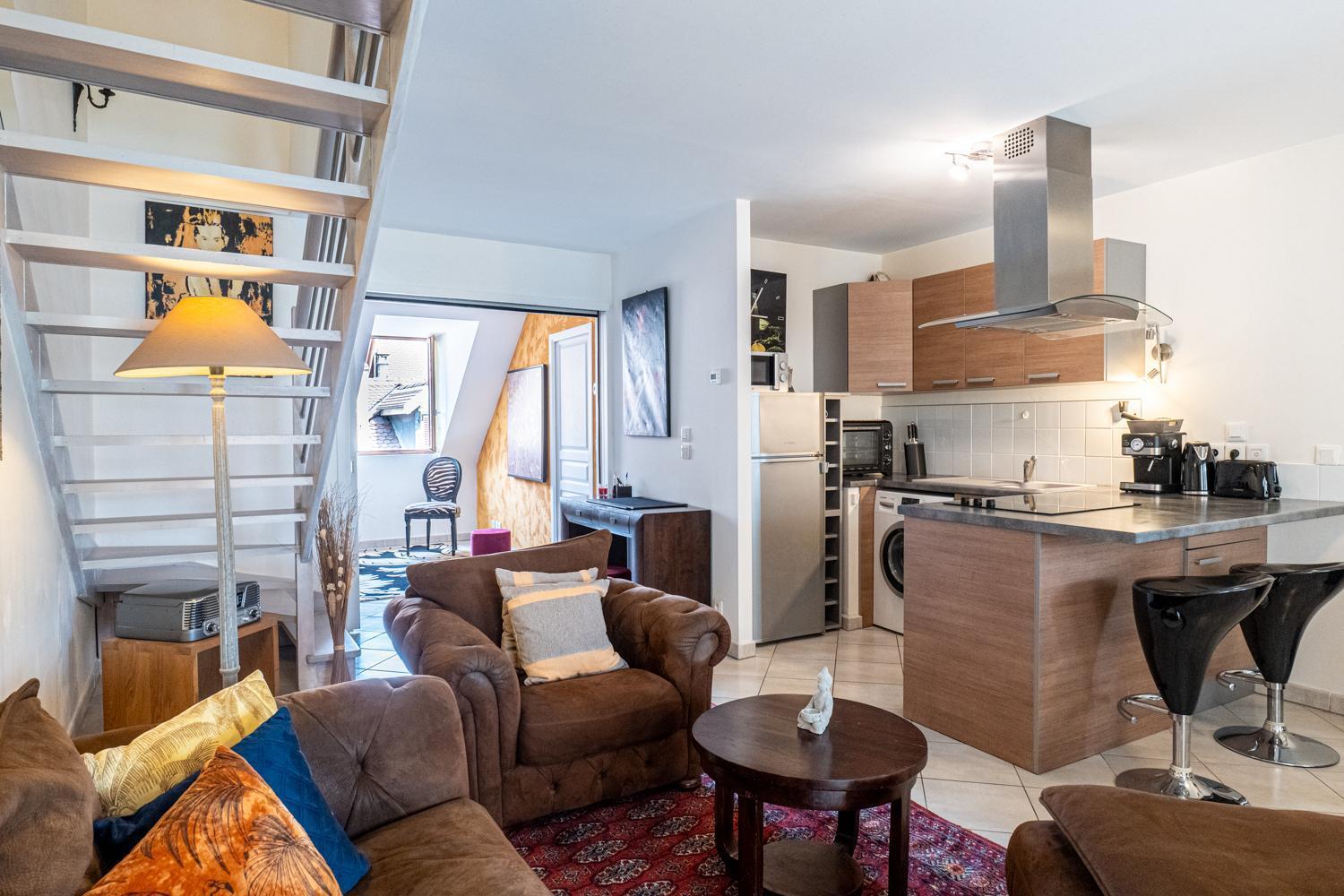 Carnot Duplex, Spacieux 3 Pieces Avec 2 Chambres Sur Les Rue Pietonnes 안시 외부 사진